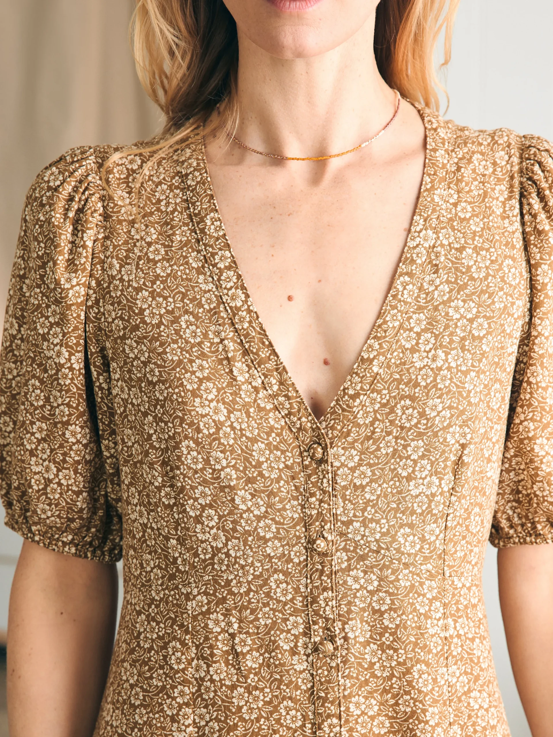 Women Faherty Brand Havana Dress -
