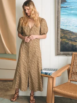 Women Faherty Brand Havana Dress -