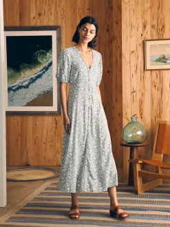 Women Faherty Brand Havana Dress -