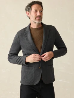 Faherty Brand Inlet Knit Blazer -
