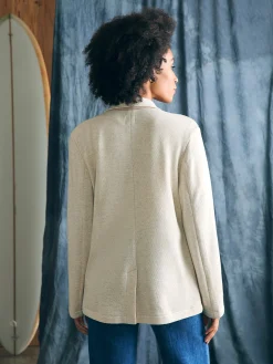 Women Faherty Brand Inlet Knit Blazer -