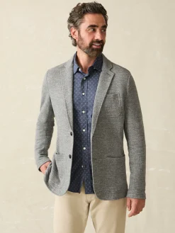 Faherty Brand Inlet Knit Blazer -