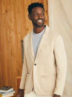 Faherty Brand Inlet Knit Blazer (Short) -