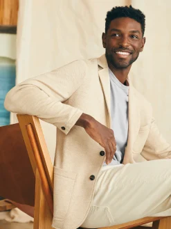 Faherty Brand Inlet Knit Blazer (Short) -