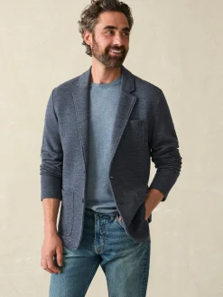 Faherty Brand Inlet Knit Blazer (Short) -
