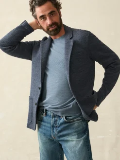 Faherty Brand Inlet Knit Blazer (Short) -