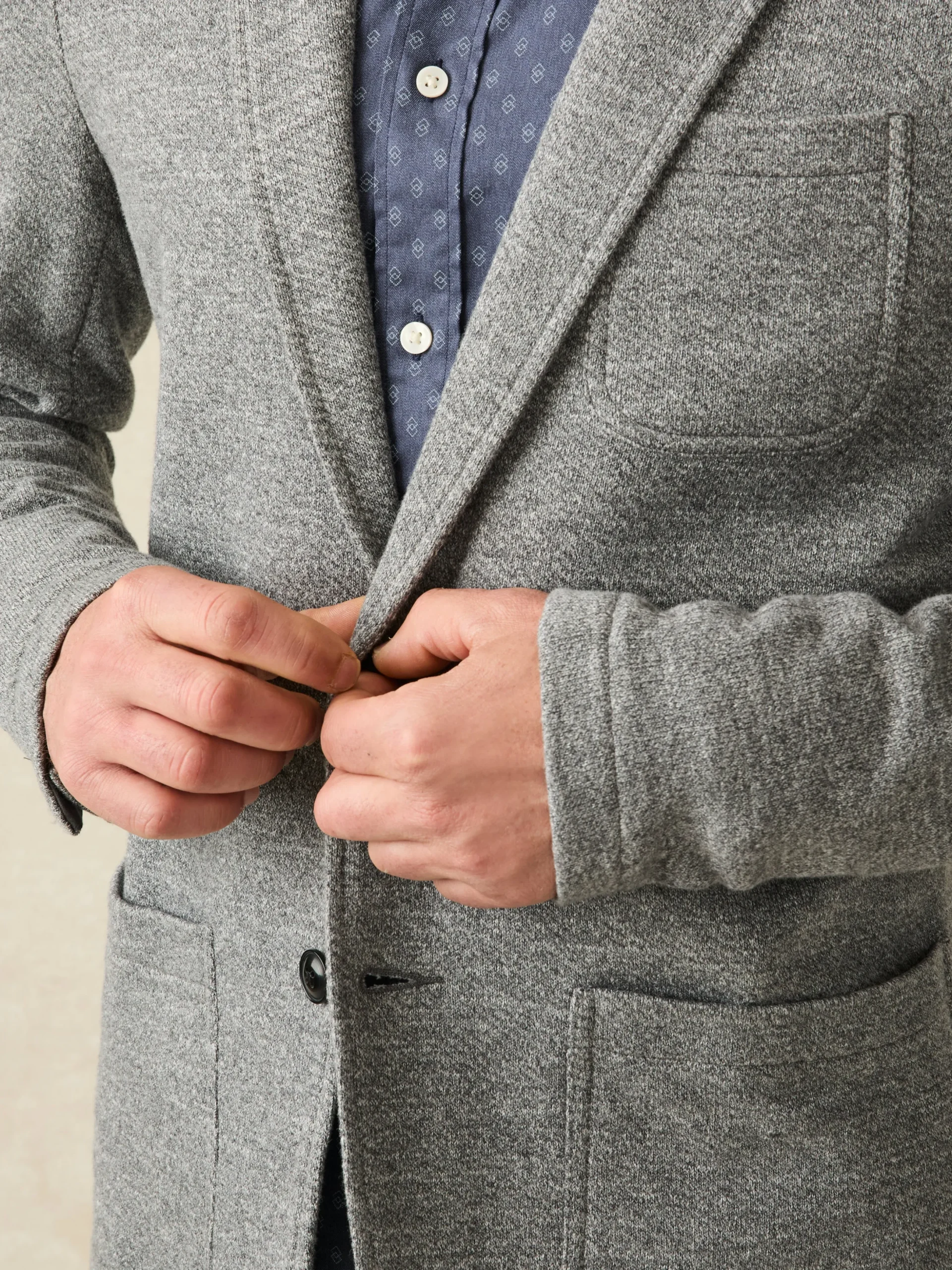 Faherty Brand Inlet Knit Blazer (Tall) -