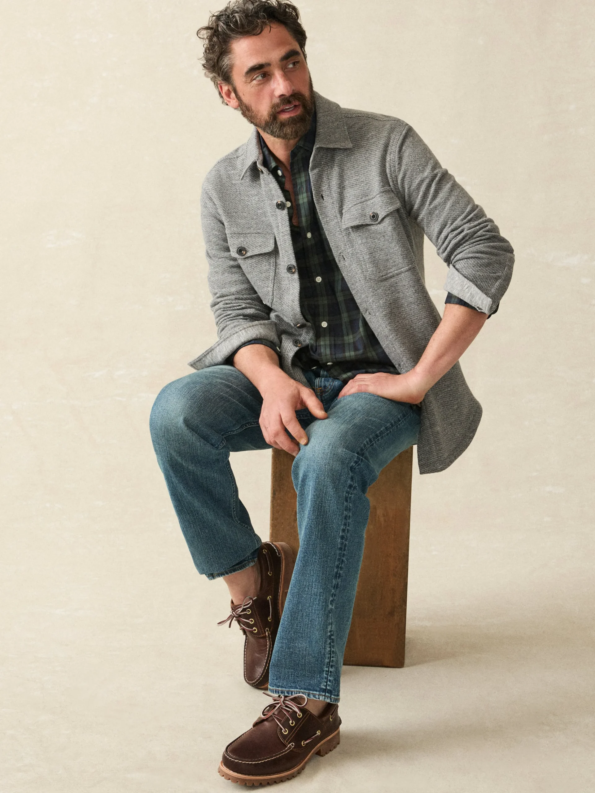Faherty Brand Inlet Knit CPO -