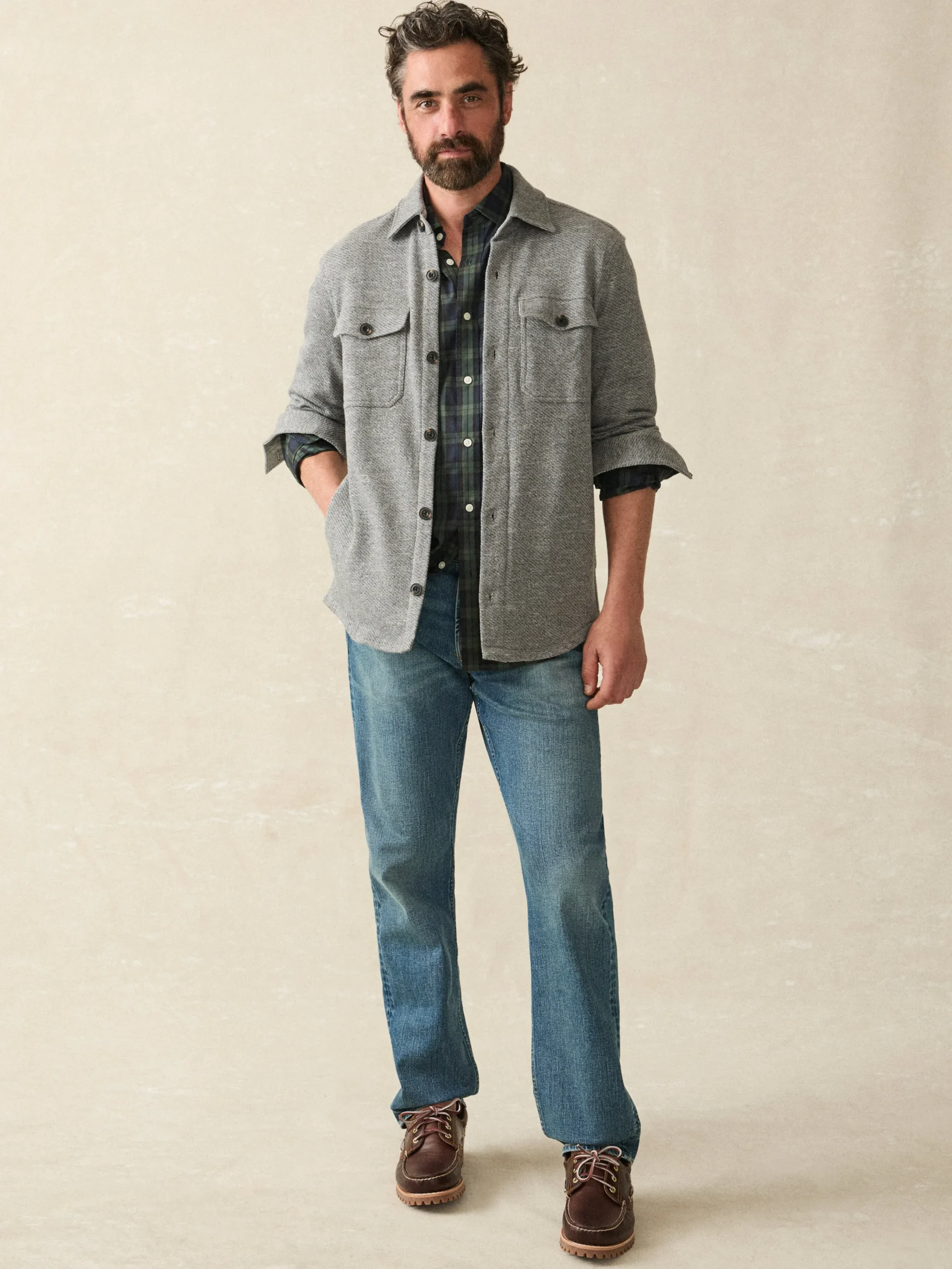 Faherty Brand Inlet Knit CPO -