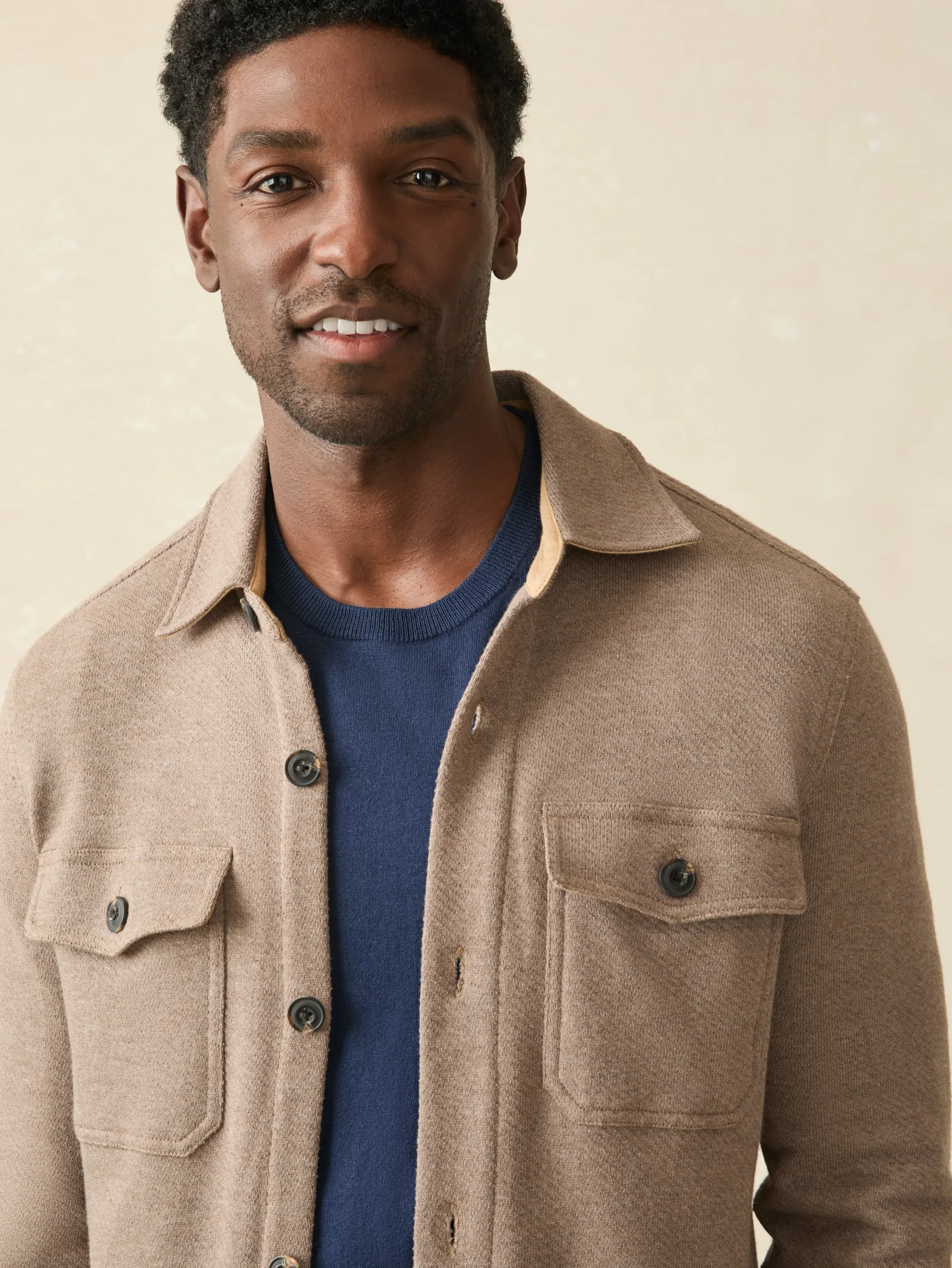Faherty Brand Inlet Knit CPO -