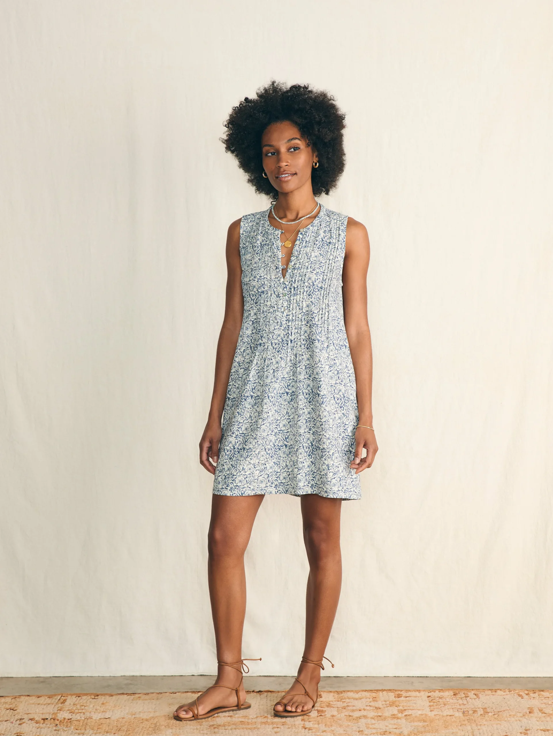 Women Faherty Brand Isha Dress -