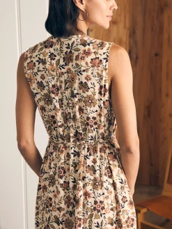 Women Faherty Brand Isha Midi Dress -