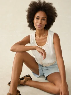 Women Faherty Brand Isla Top -