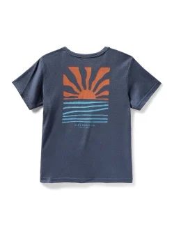Kids Faherty Brand Kids Rays Sunwashed Graphic Tee -