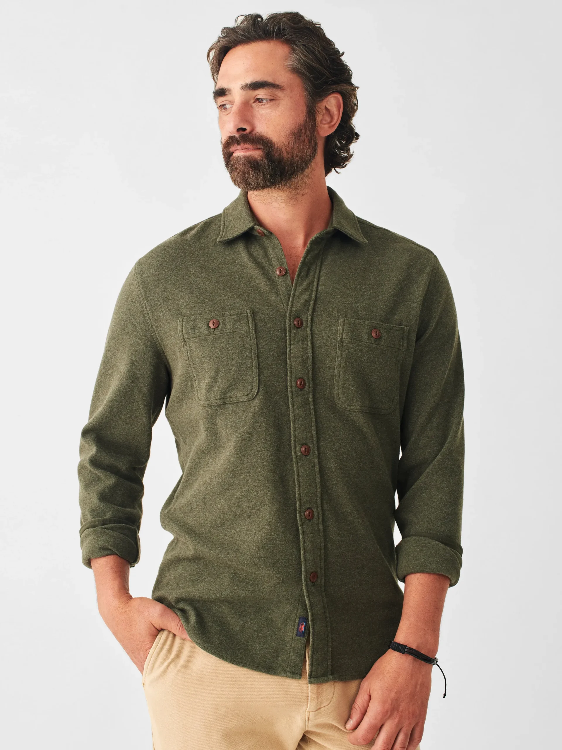 Faherty Brand Knit Alpine Shirt -