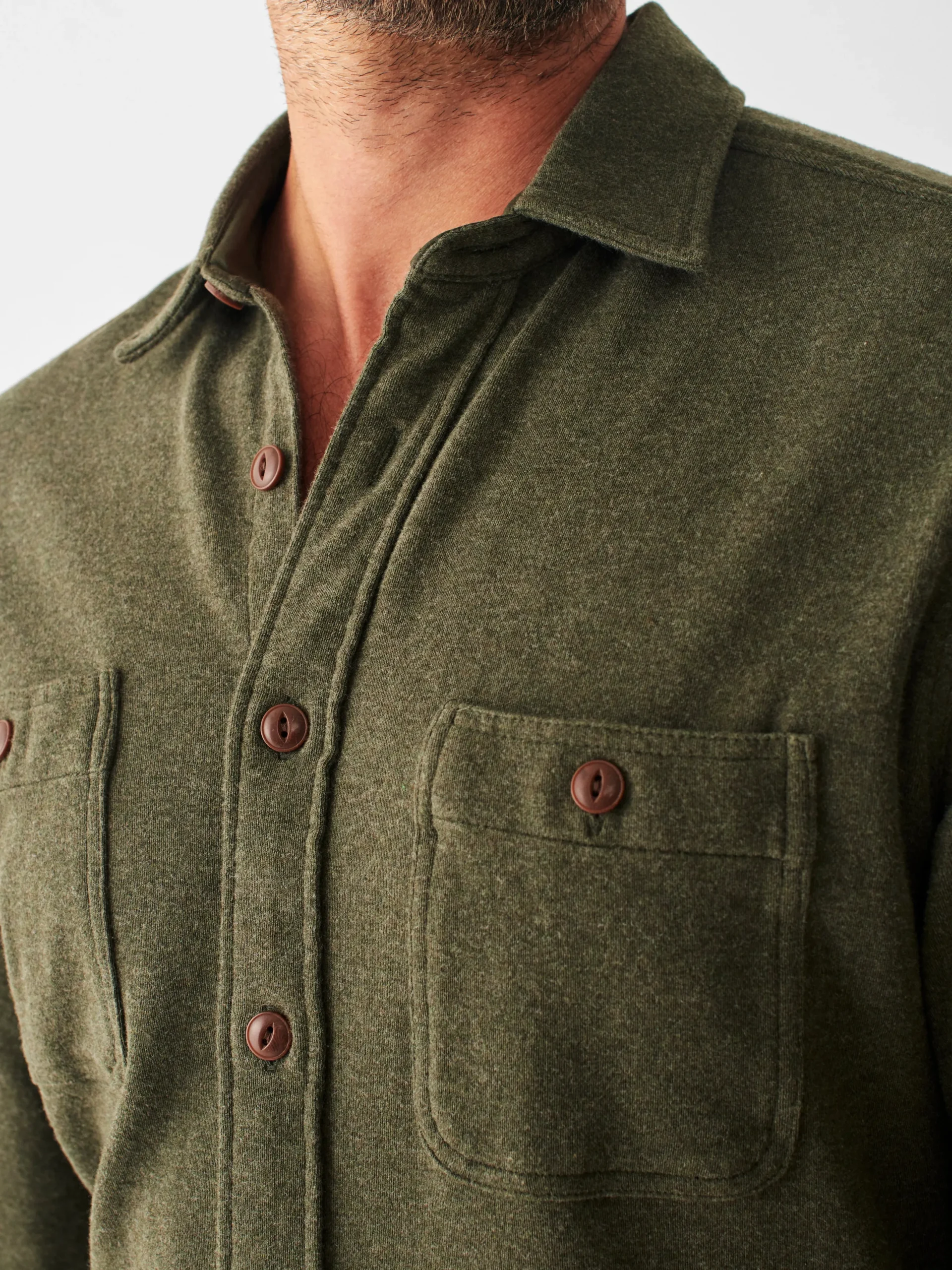 Faherty Brand Knit Alpine Shirt -