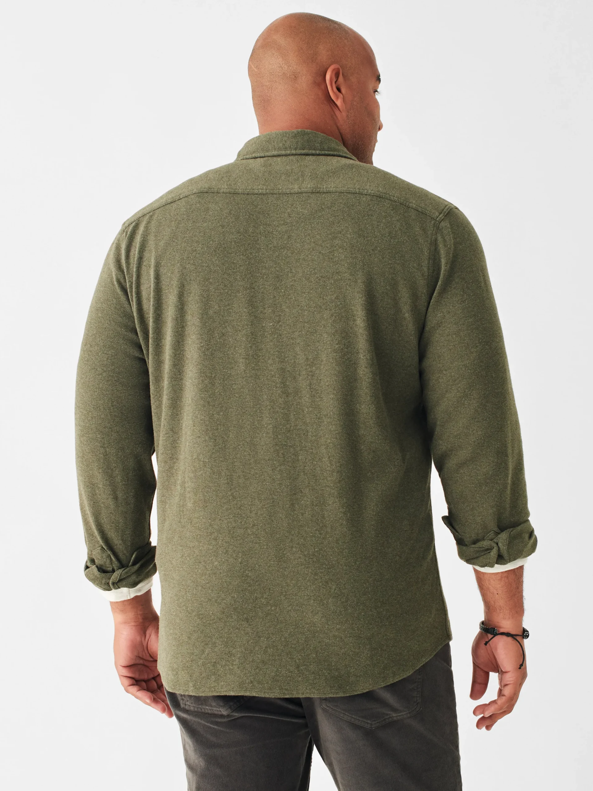 Faherty Brand Knit Alpine Shirt -