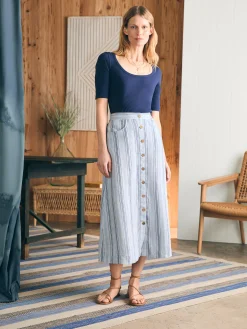 Women Faherty Brand La Jolla Skirt -