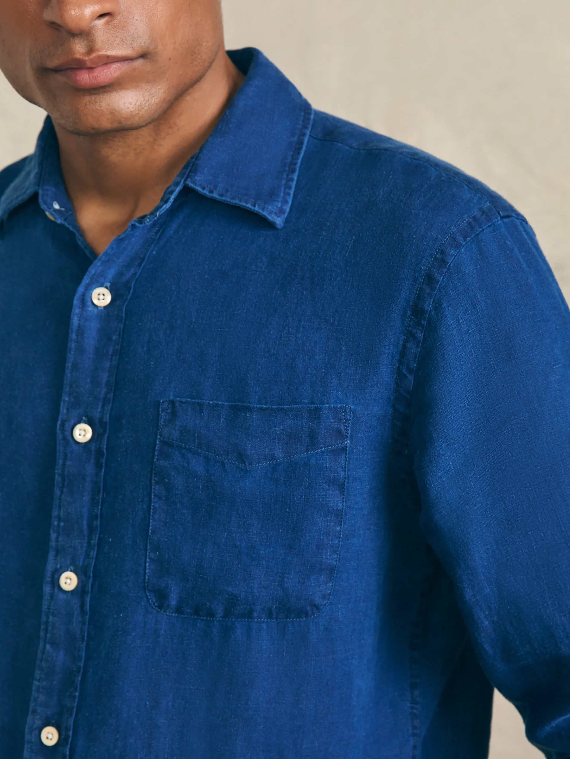 Faherty Brand Laguna Linen Shirt -