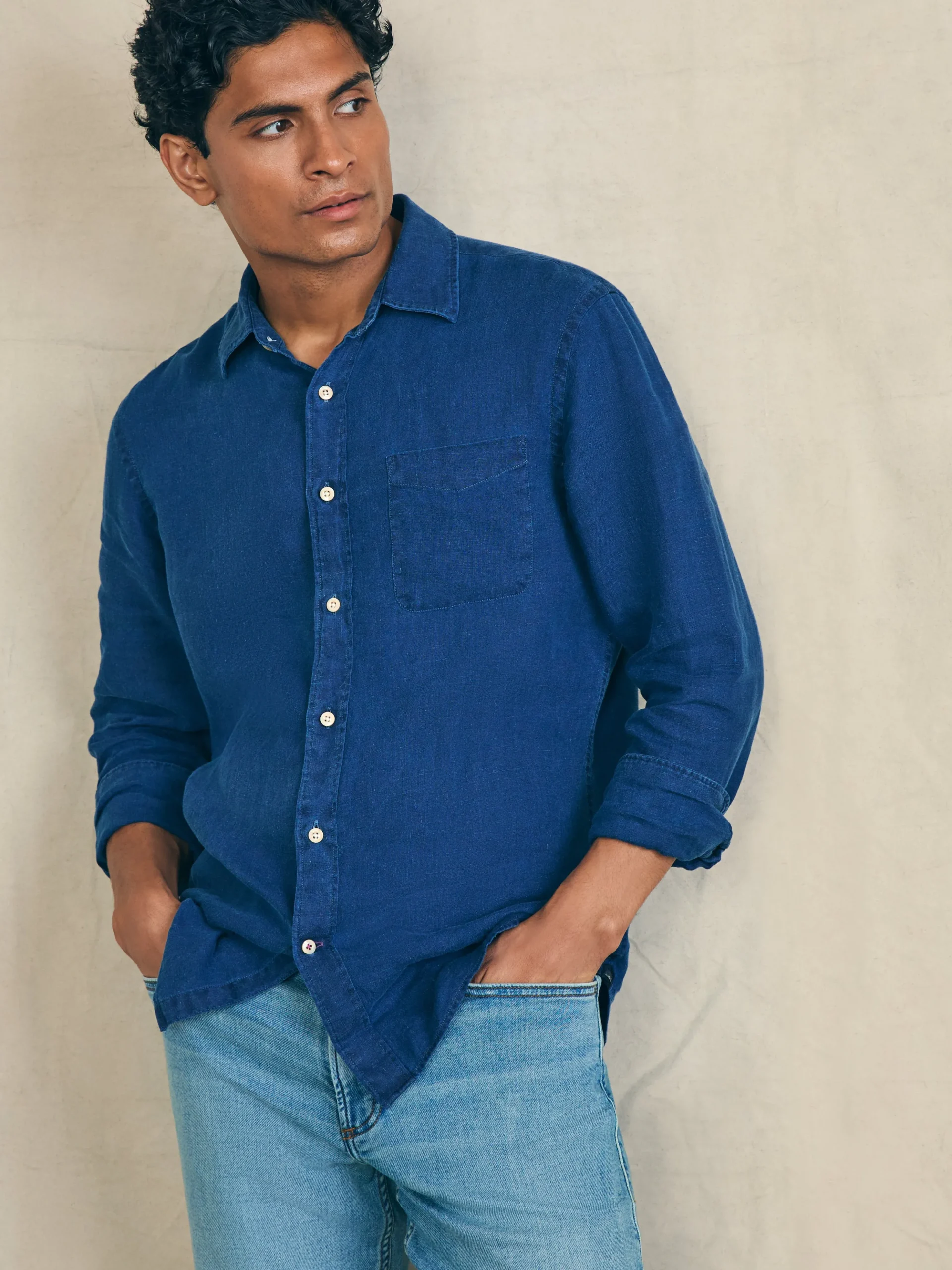 Faherty Brand Laguna Linen Shirt -