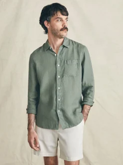 Faherty Brand Laguna Linen Shirt -