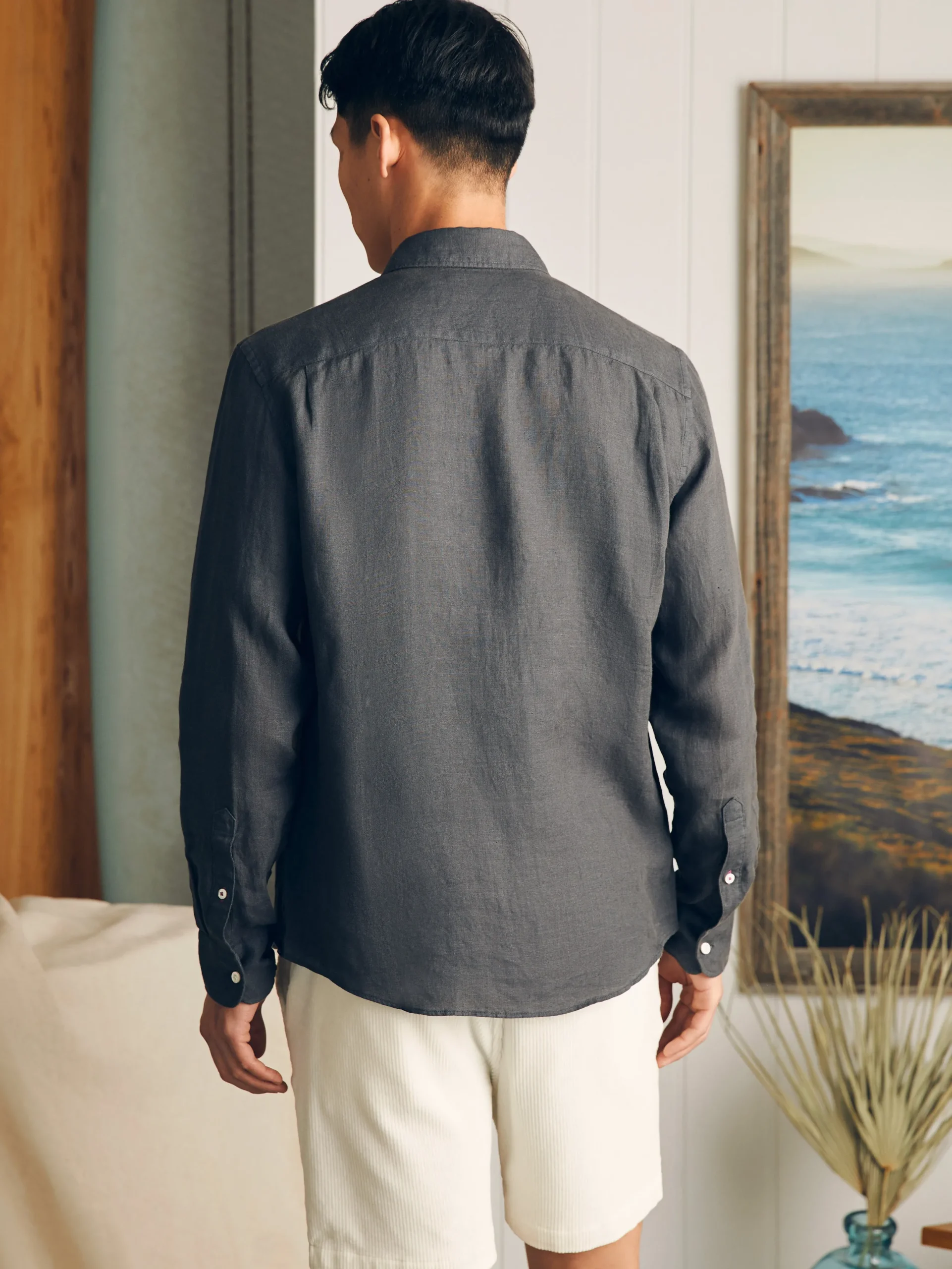 Faherty Brand Laguna Linen Shirt -
