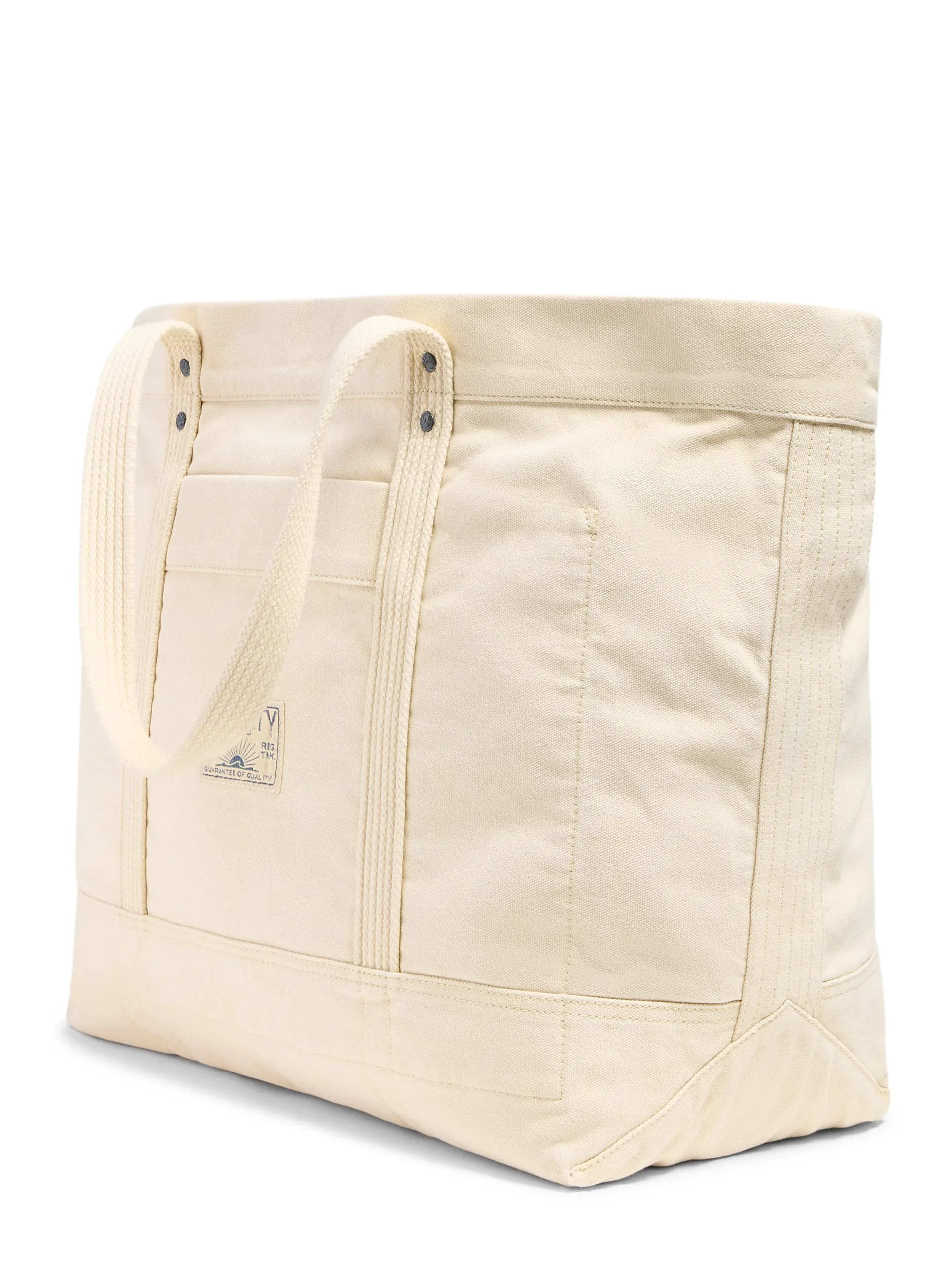Women Faherty Brand Large Sunwashed Canvas Tote -