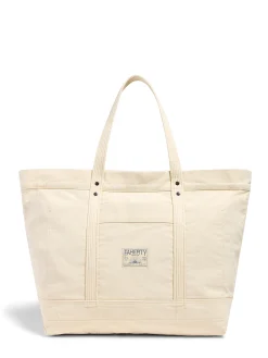 Women Faherty Brand Large Sunwashed Canvas Tote -