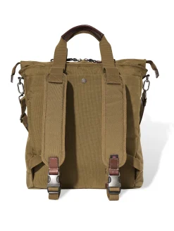 Women Faherty Brand Latitude Convertible Tote Backpack -