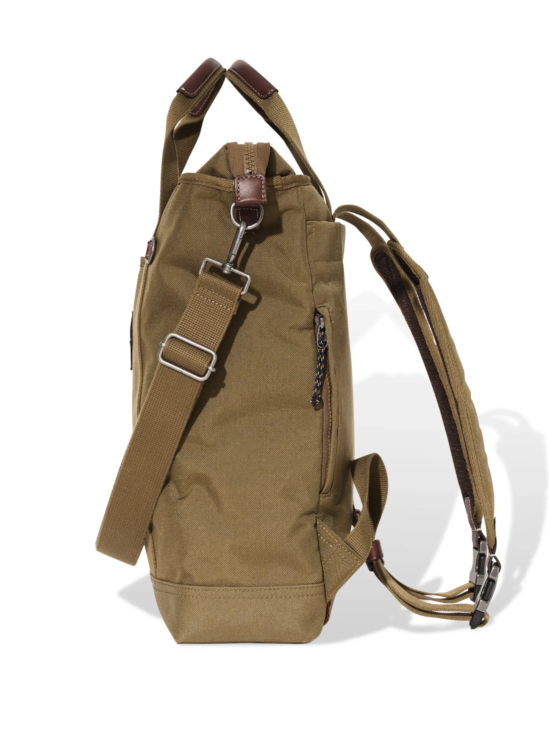 Women Faherty Brand Latitude Convertible Tote Backpack -