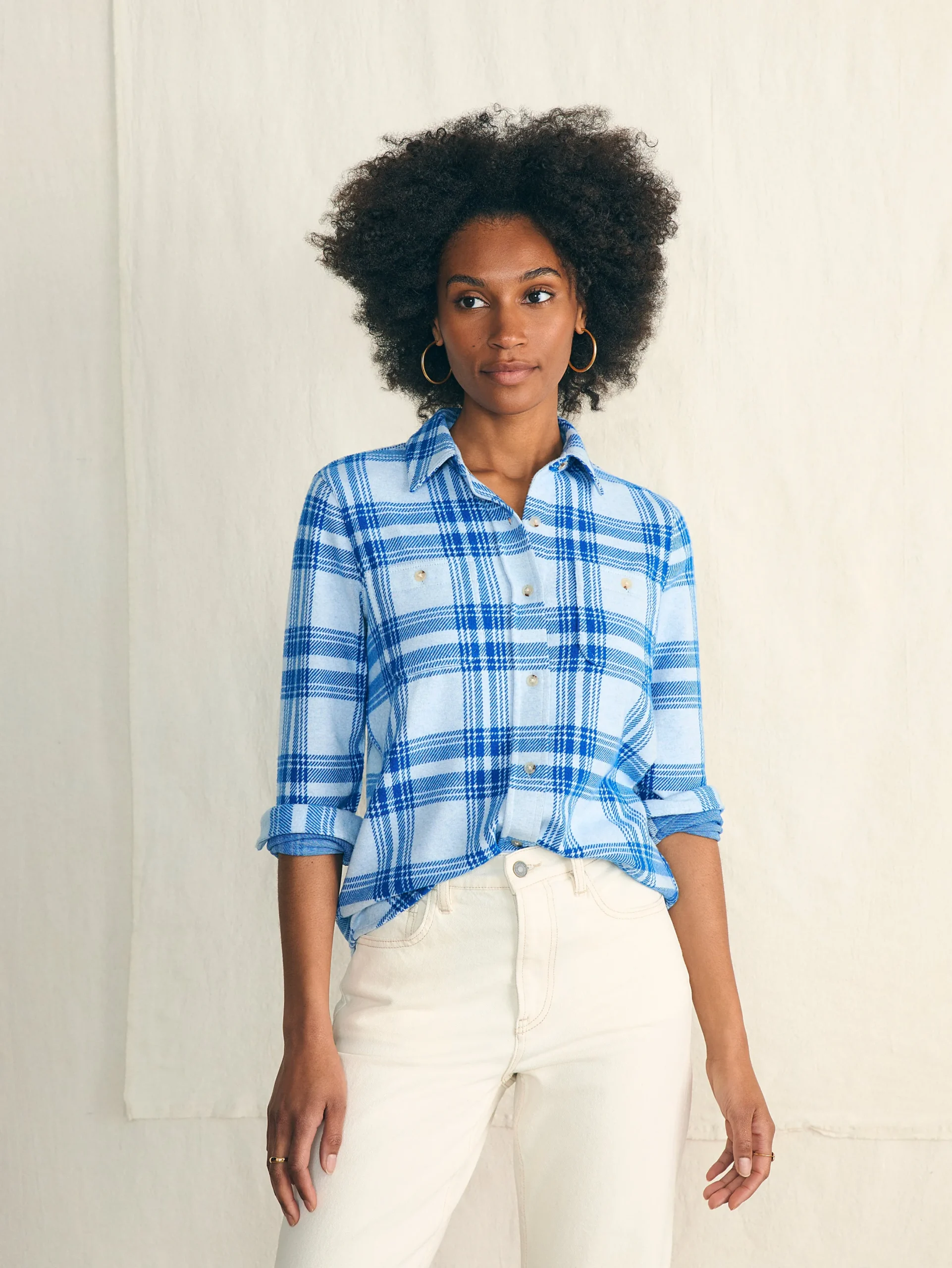 Women Faherty Brand Legend™ Sweater Shirt -