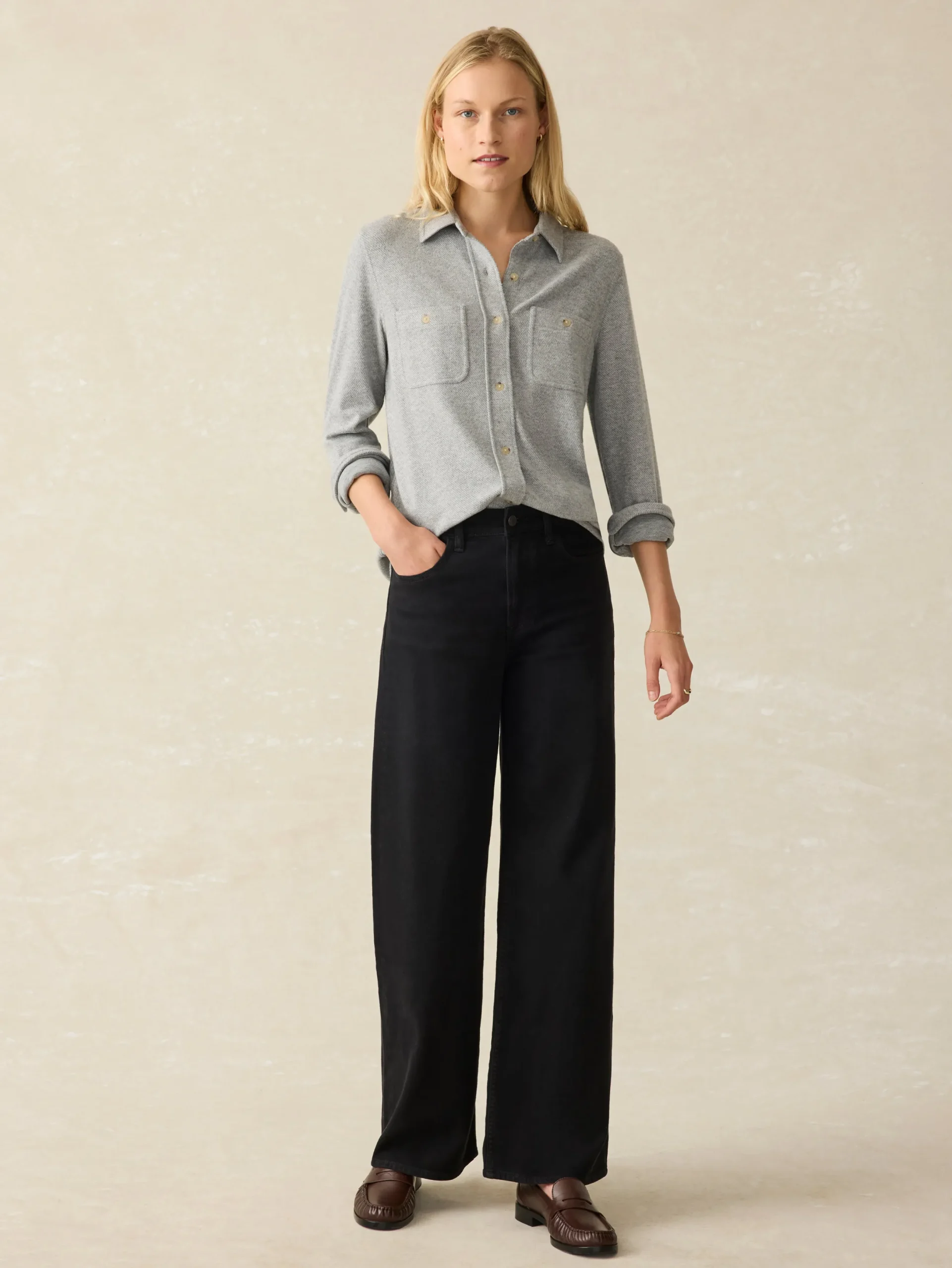 Women Faherty Brand Legend™ Sweater Shirt -