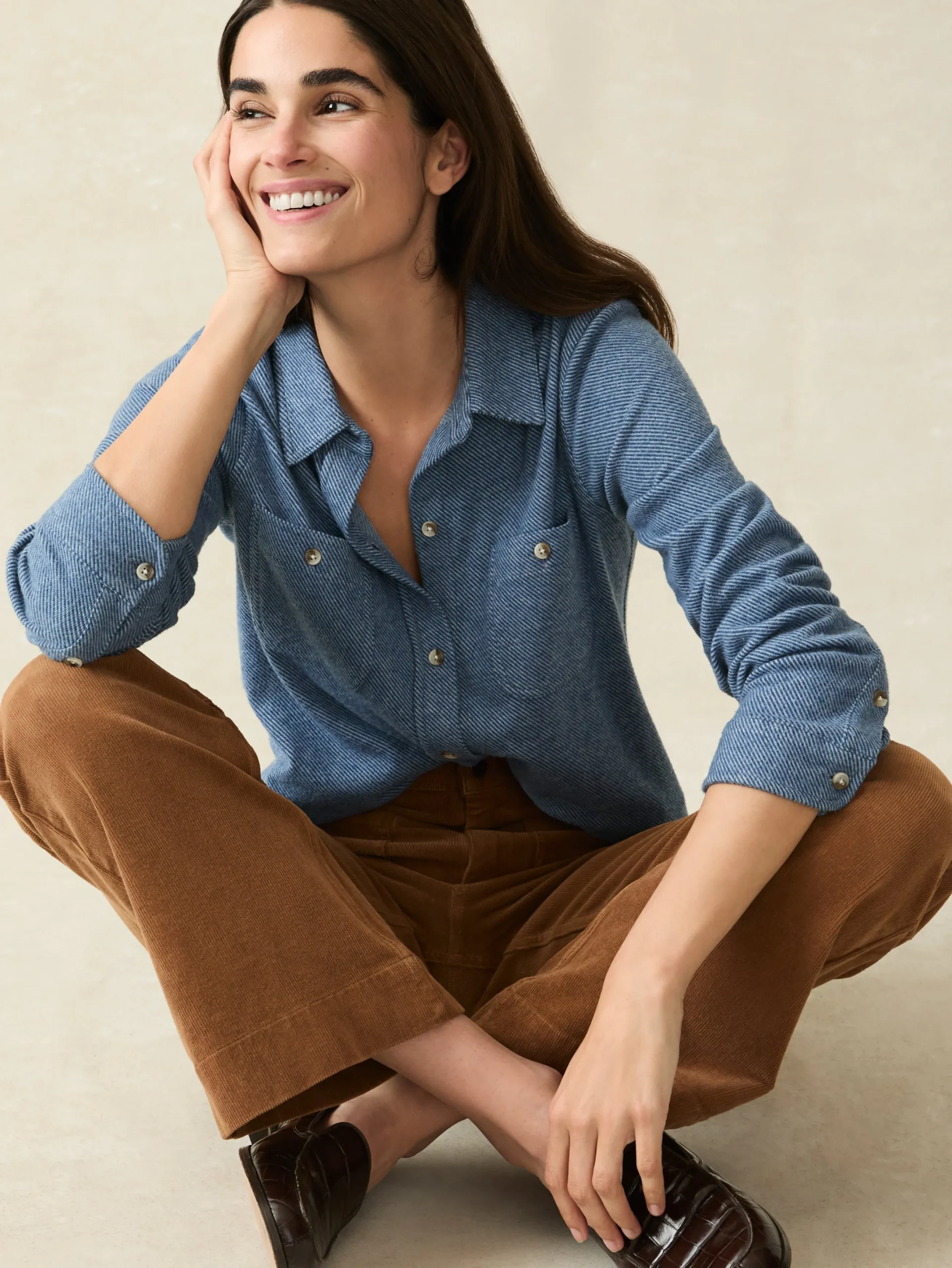 Women Faherty Brand Legend™ Sweater Shirt -