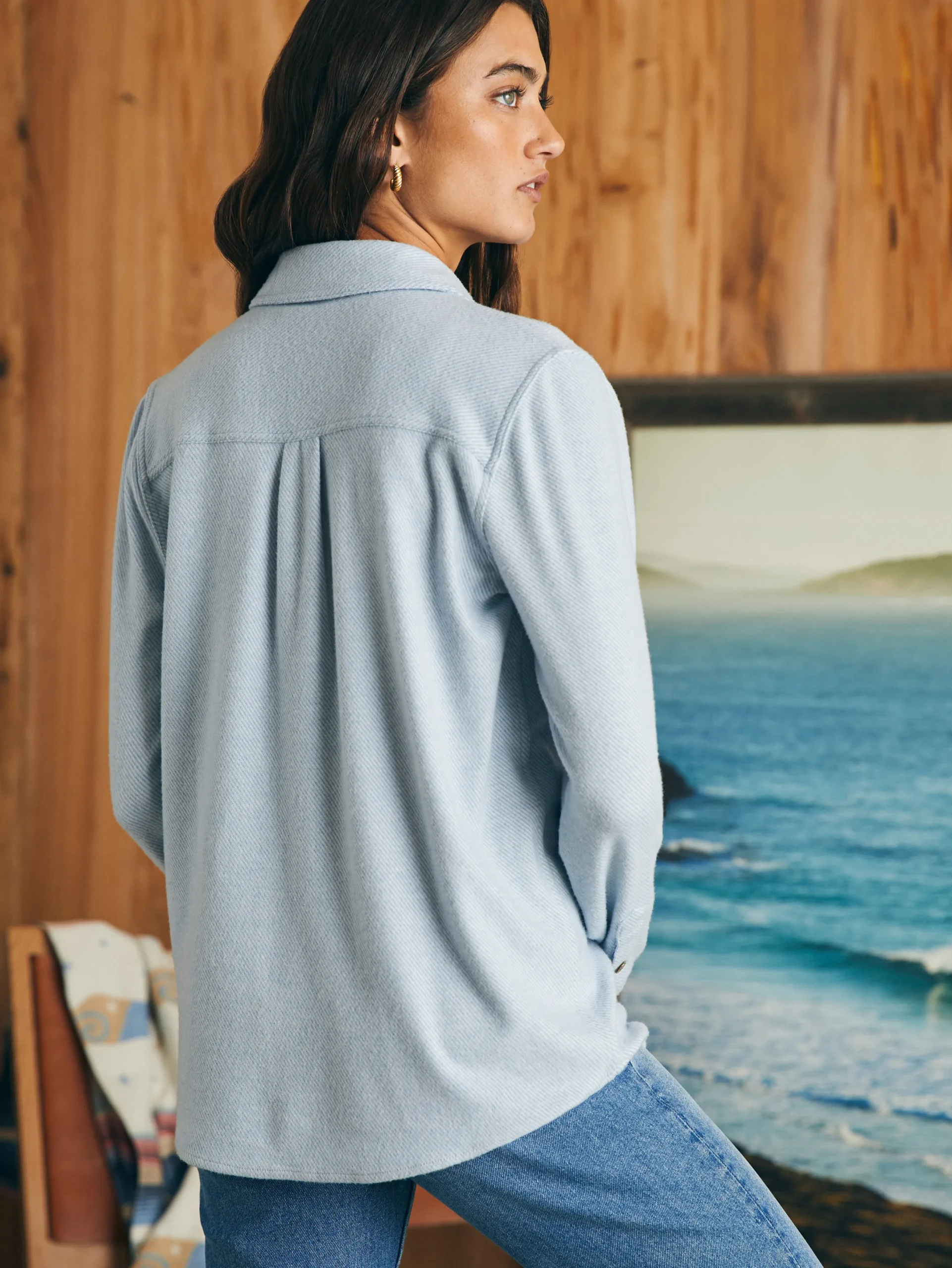 Women Faherty Brand Legend™ Sweater Shirt -