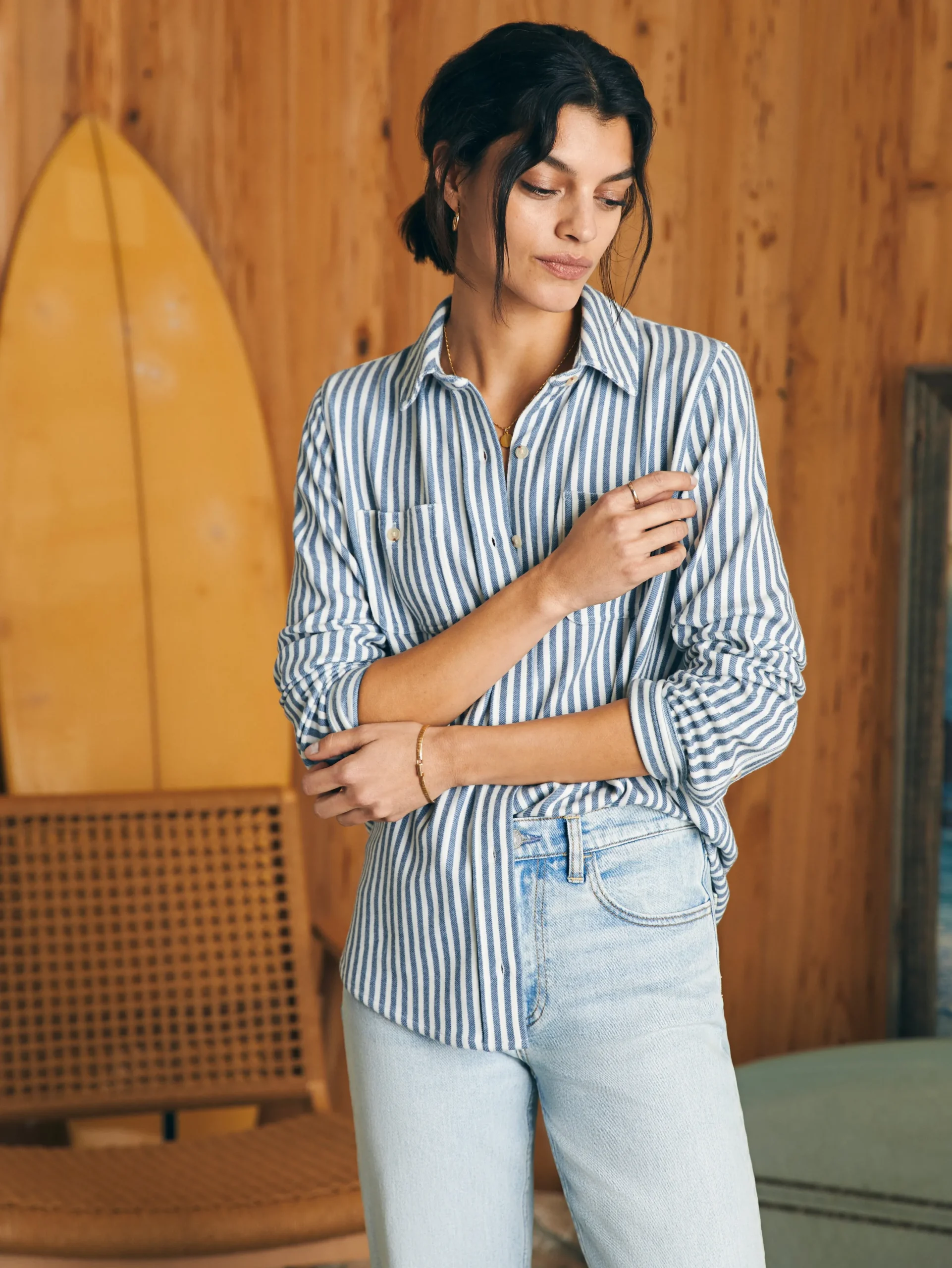 Women Faherty Brand Legend™ Sweater Shirt -