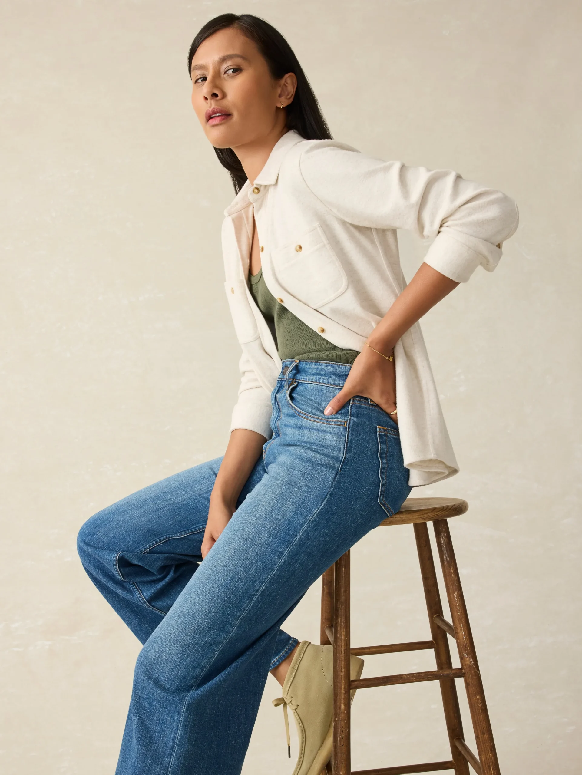Women Faherty Brand Legend™ Sweater Shirt -