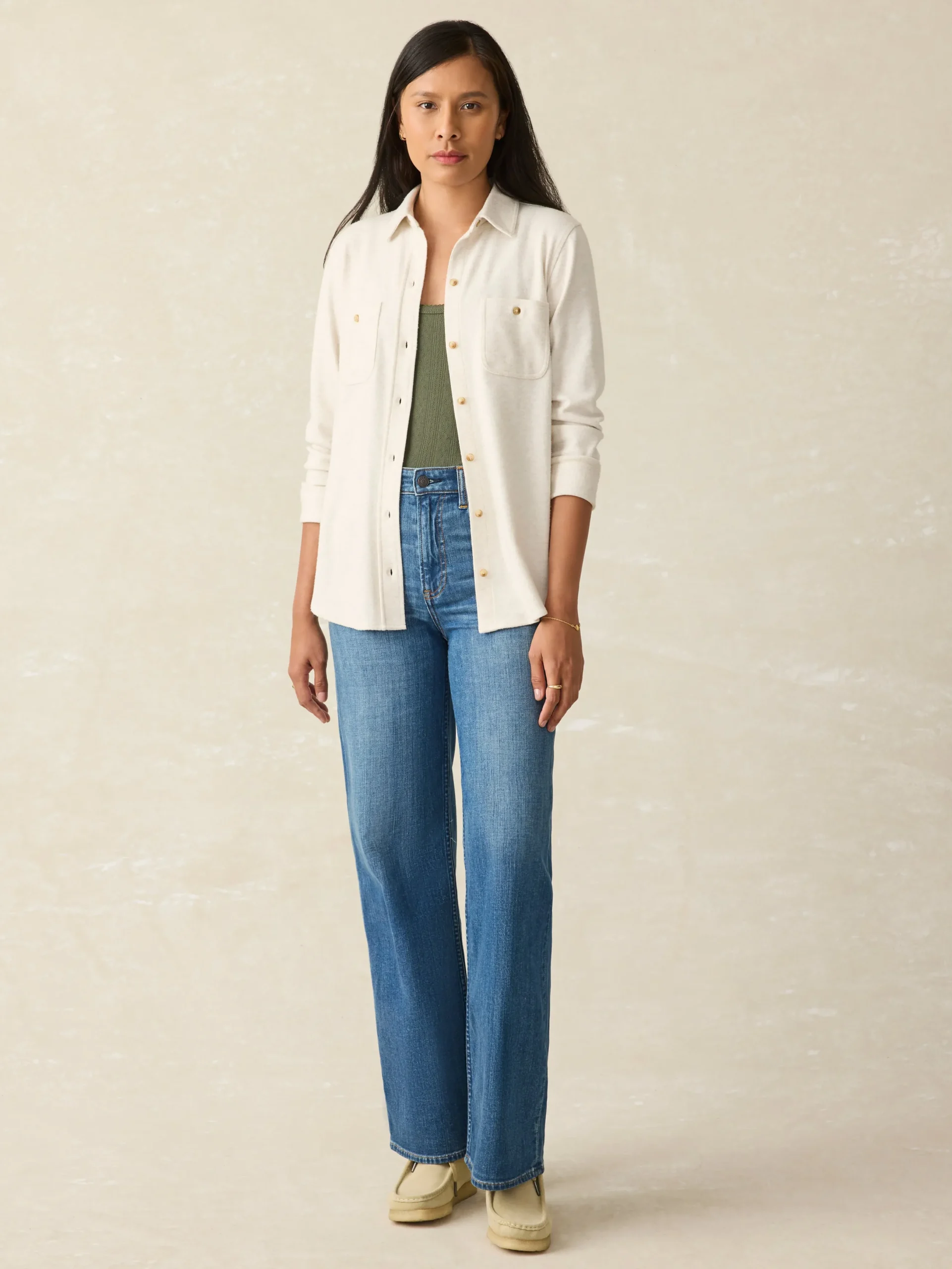 Women Faherty Brand Legend™ Sweater Shirt -