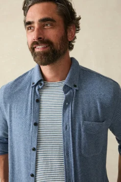 Faherty Brand Legend™ Sweater Shirt (Single Pocket) -
