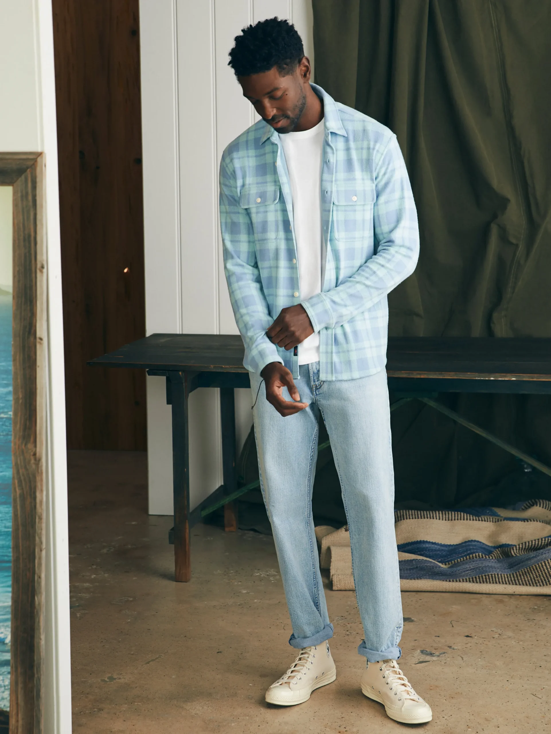 Faherty Brand Legend™ Sweater Shirt (Tall) -