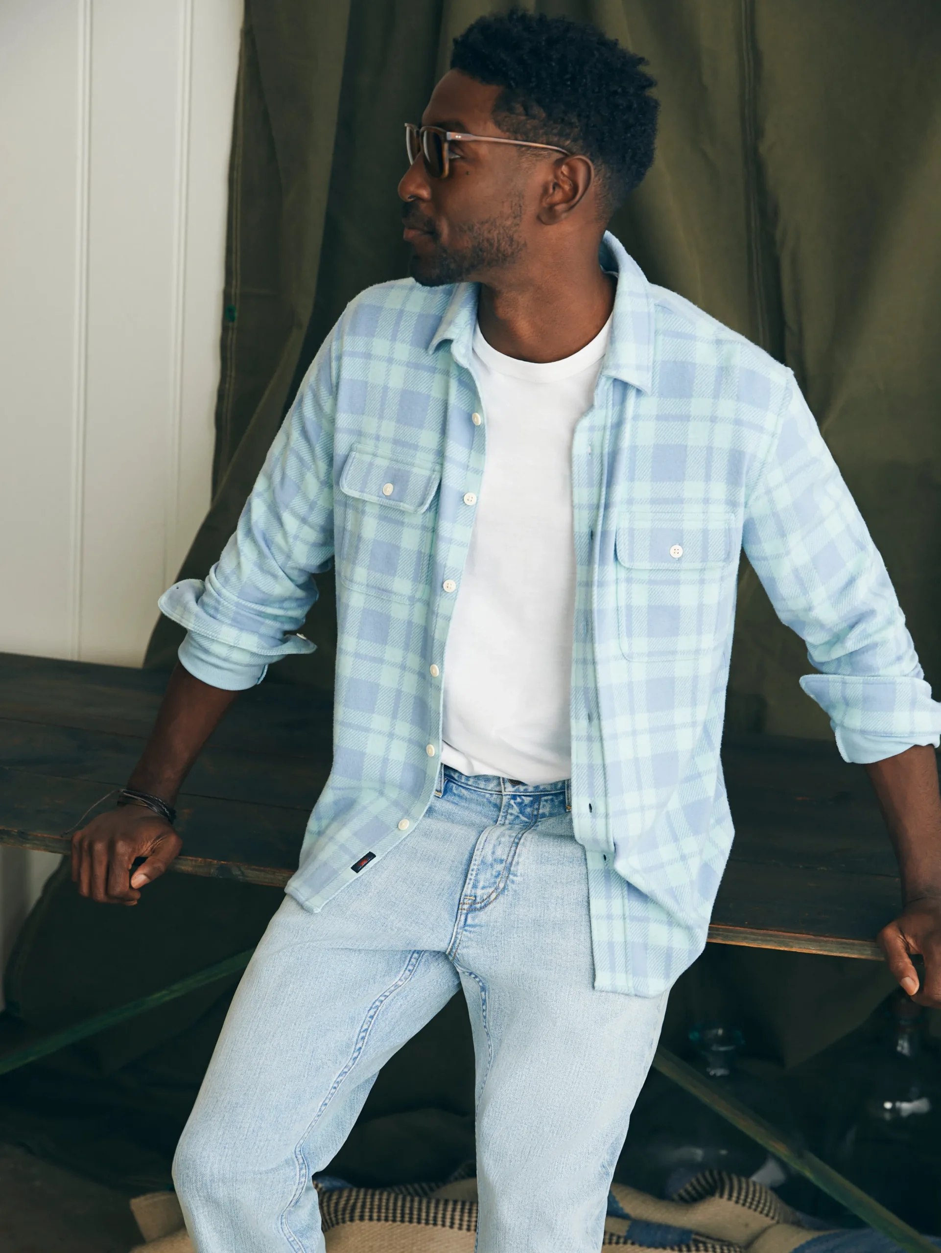 Faherty Brand Legend™ Sweater Shirt (Tall) -