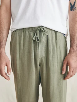 Faherty Brand Linen Drawstring Pant -