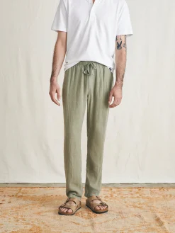 Faherty Brand Linen Drawstring Pant -