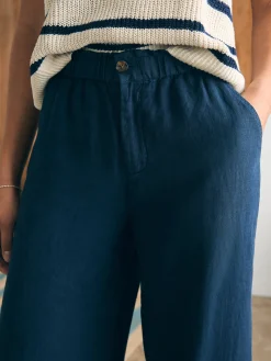 Women Faherty Brand Monterey Linen Pant -