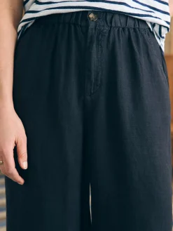 Women Faherty Brand Monterey Linen Pant -