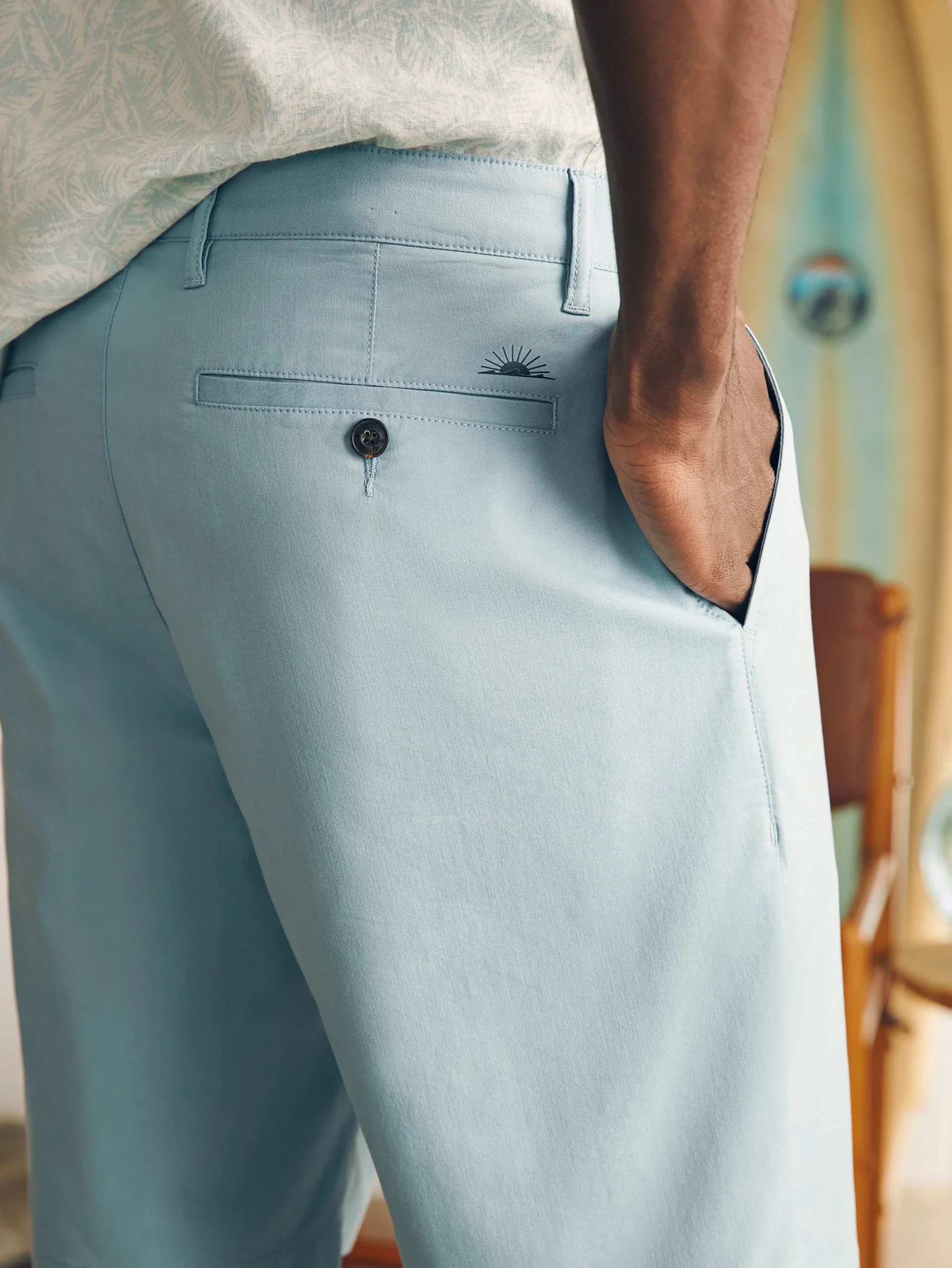 Faherty Brand Movement™ Chino Short (8" Inseam) -