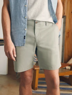 Faherty Brand Movement™ Chino Short (8" Inseam) -