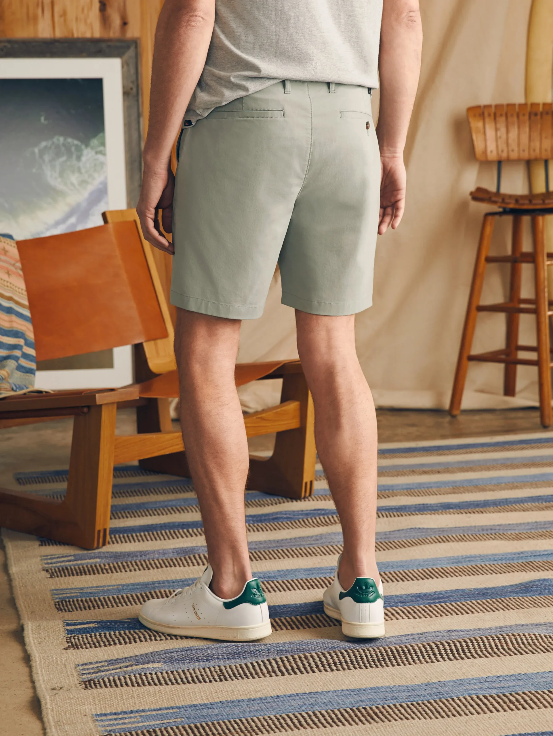 Faherty Brand Movement™ Chino Short (8" Inseam) -
