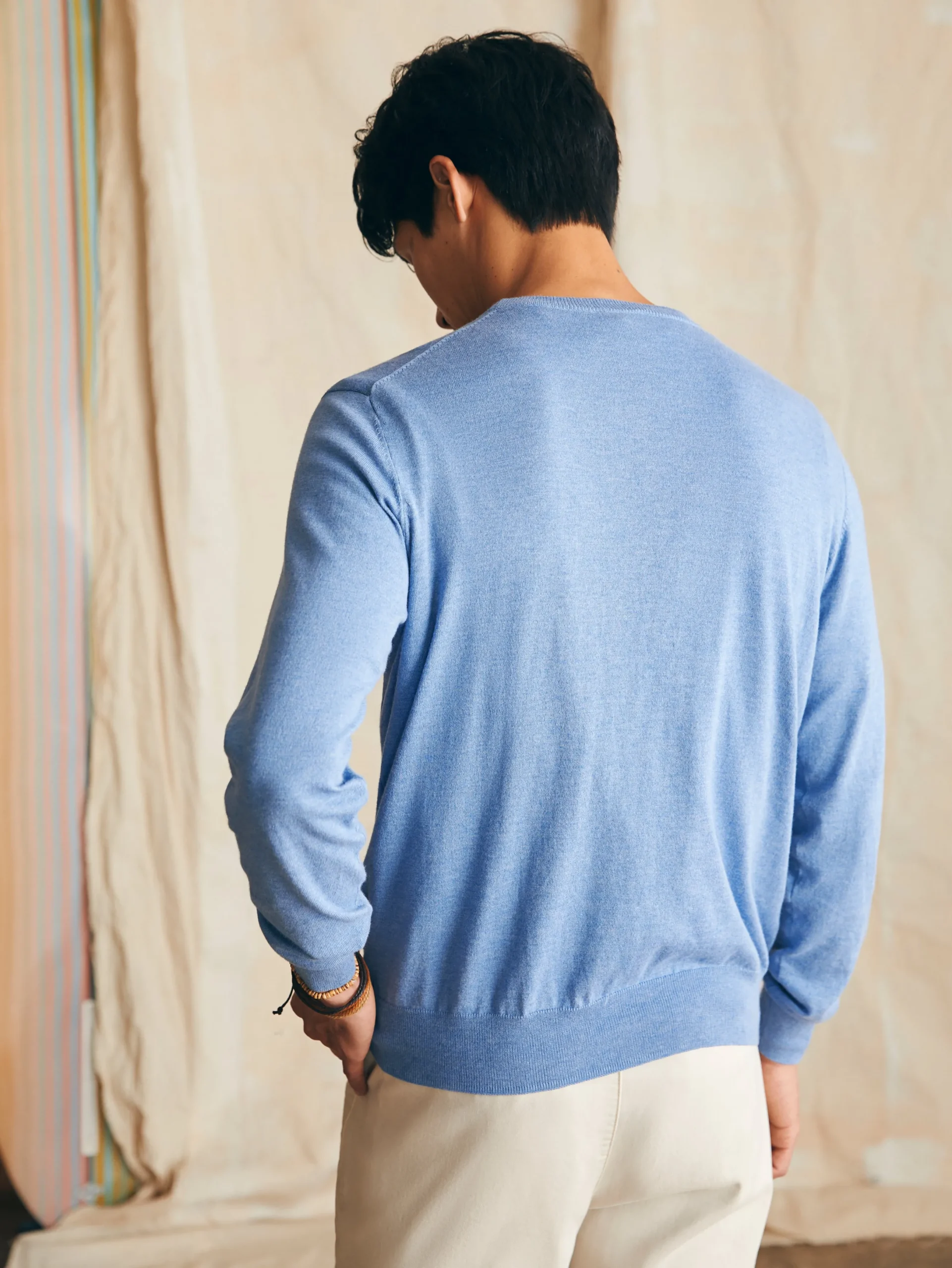 Faherty Brand Movement™ Crewneck Sweater (Tall) -