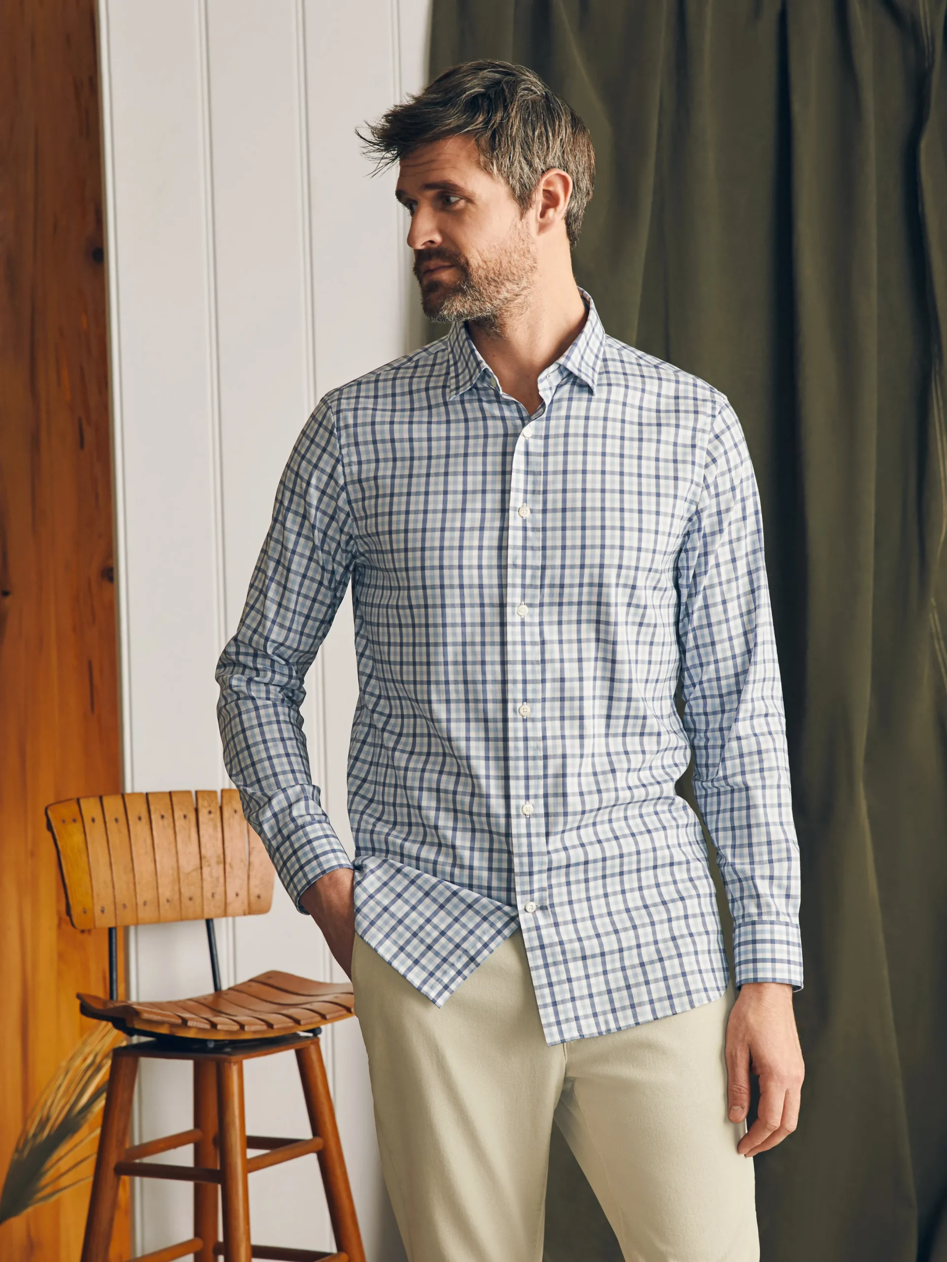 Faherty Brand Movement™ Dress Shirt -