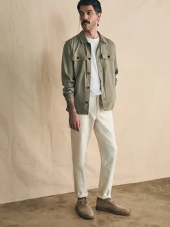 Faherty Brand Movement™ Flex Linen Shirt Jacket -